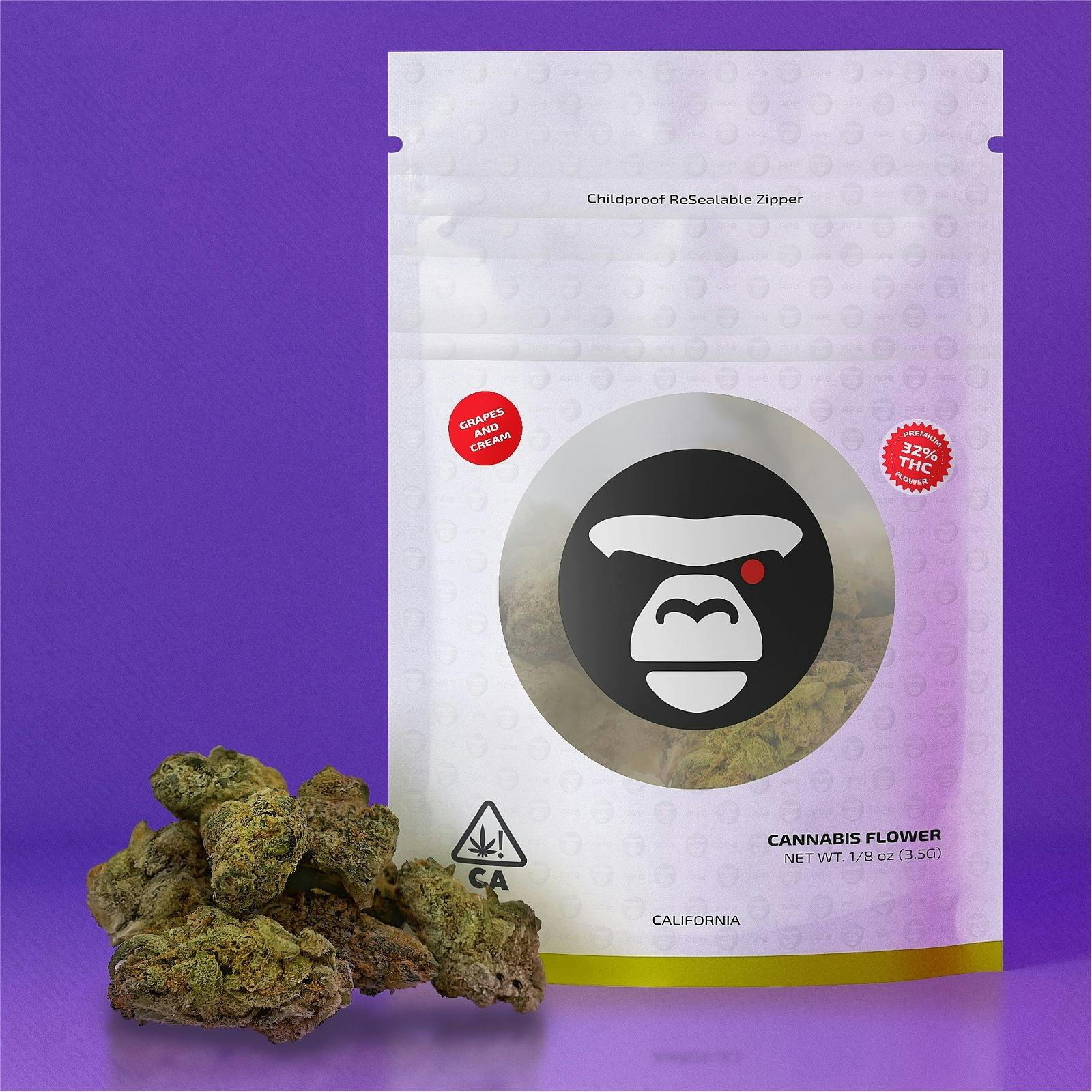 APE Premium Cannabis Corp. Grapes and Cream Leafly