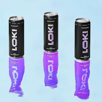 Photo of LOKI Delta 8 THC Seltzer | Black Edition