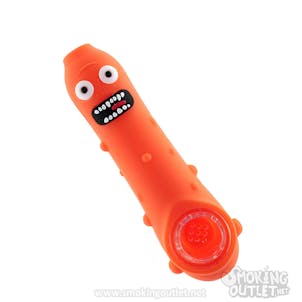 Photo of 4.75" Pickle Rick Silicone Spoon Pipe