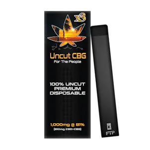 Photo of Disposable CBD & CBG Vape Pen - 1,000MG @ 81% (x3)