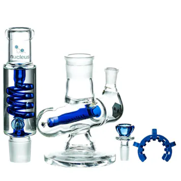 Photo of Nucleus | Glycerin Coil Barrel Perc Bong