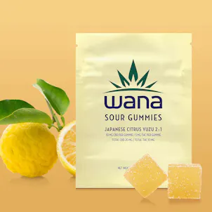 Photo of Wana Sour Gummies Japanese Citrus Yuzu 2:1