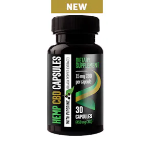 Photo of Reakiro Premium Hemp CBD Capsules 450 mg - 30 capsules