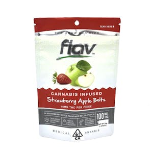 Product image for Strawberry Apple Belts 100mg 10-Pack