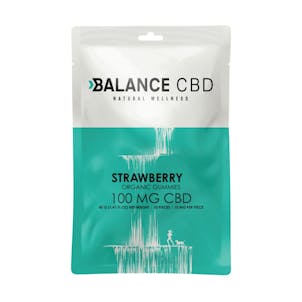 Product image for CBD GUMMIES STRAWBERRY – 100MG