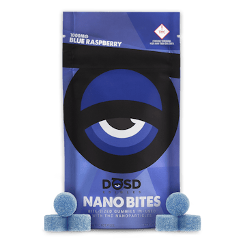Photo of Nano Bites - Blue Raspberry 1000mg (Indica)