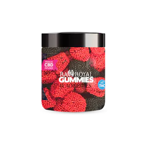 Photo of R.A. Royal Gummies: CBD Blackberry Gummy Jar (600 MG)