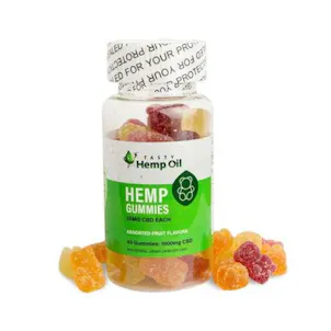 Photo of Tasty Hemp Oil CBD Gummies (25mg CBD each)
