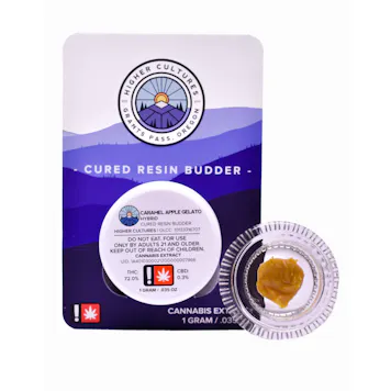 Photo of Cured Resin Budder