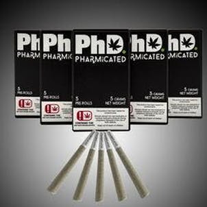 Photo of PhD - Space Cake - Pre-Roll Box 5g - 124.48% THC