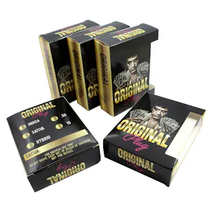 Photo of 25 Original Plug by Shatter Labels Oil Concentrate Empty Display Packaging Boxes 1.0 & 0.5 ML VB-042