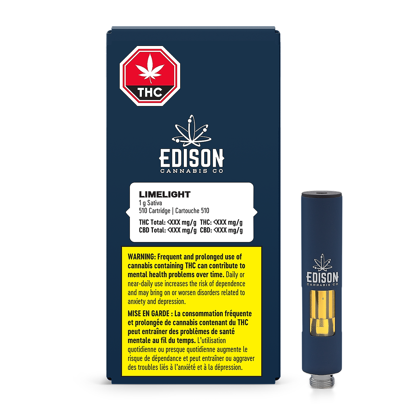 Edison Cannabis Co.: Limelight 1g 510 Vape Cartridge | Leafly