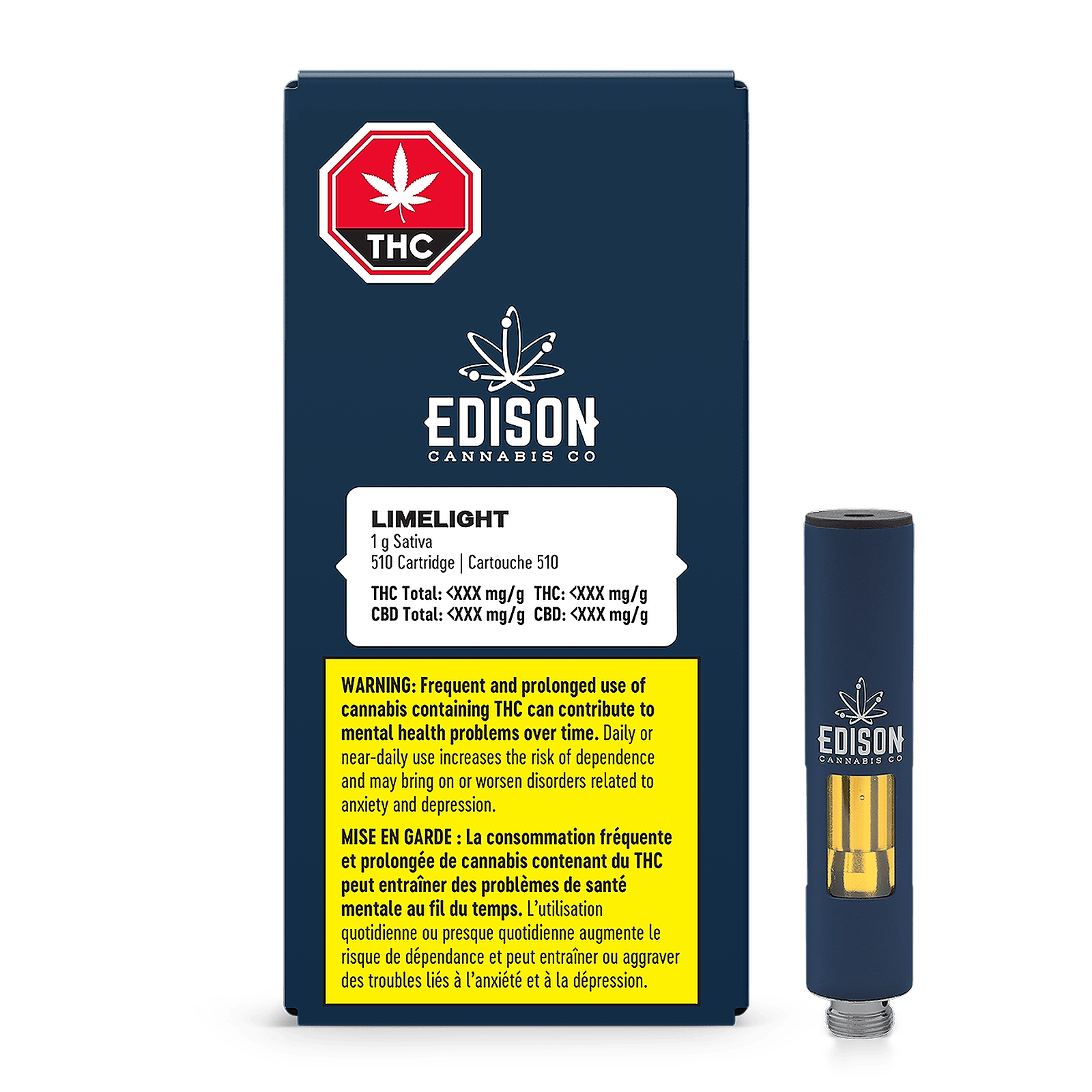 Edison Cannabis Co. Limelight 1g 510 Vape Cartridge Leafly