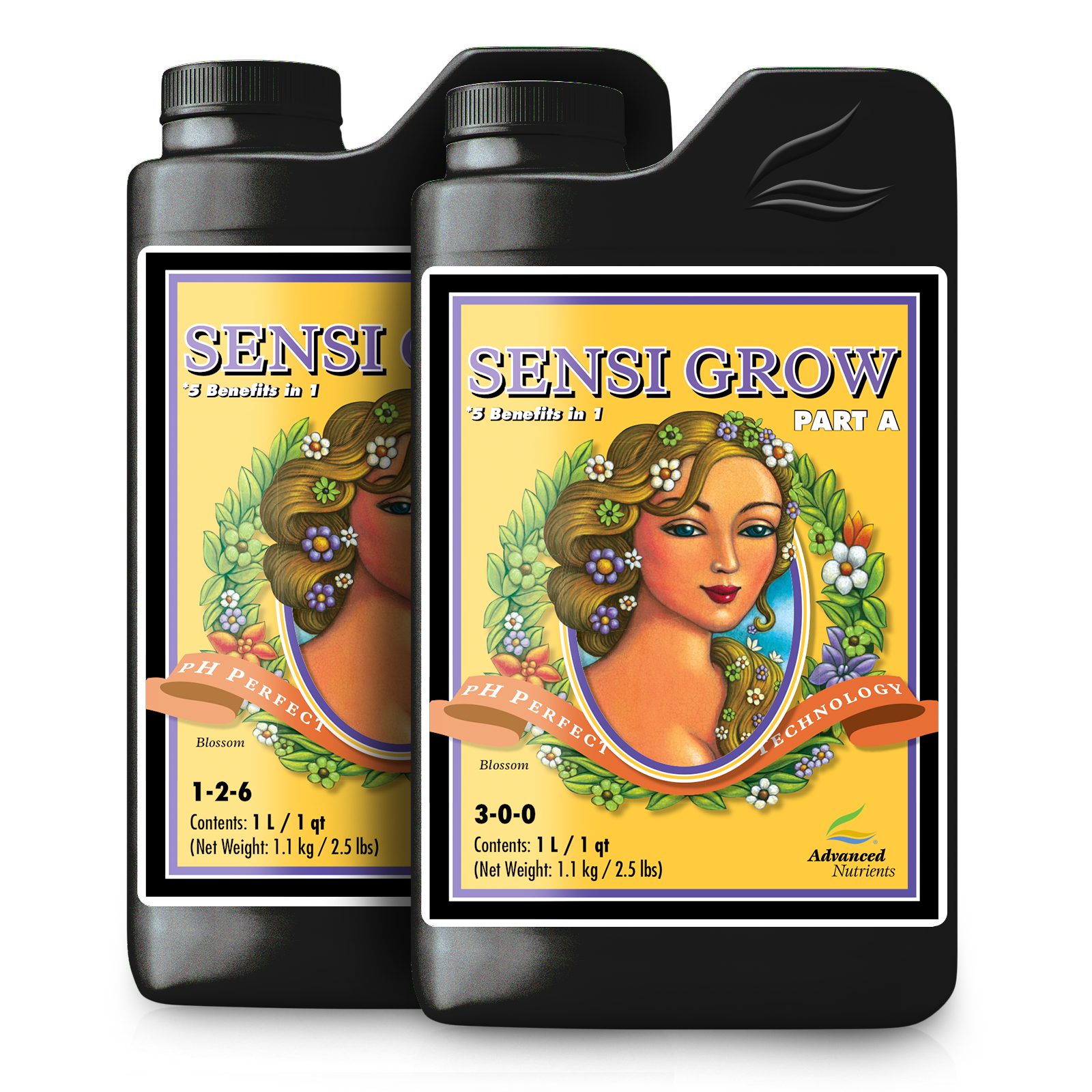 Advanced Nutrients: PH Perfect® Sensi Grow Parts A & B | Leafly