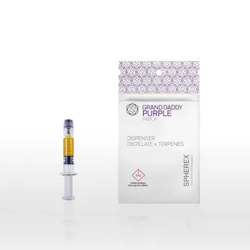 Photo of GRAND DADDY PURPLE 1:1 CBD 1,000 mg Dispenser