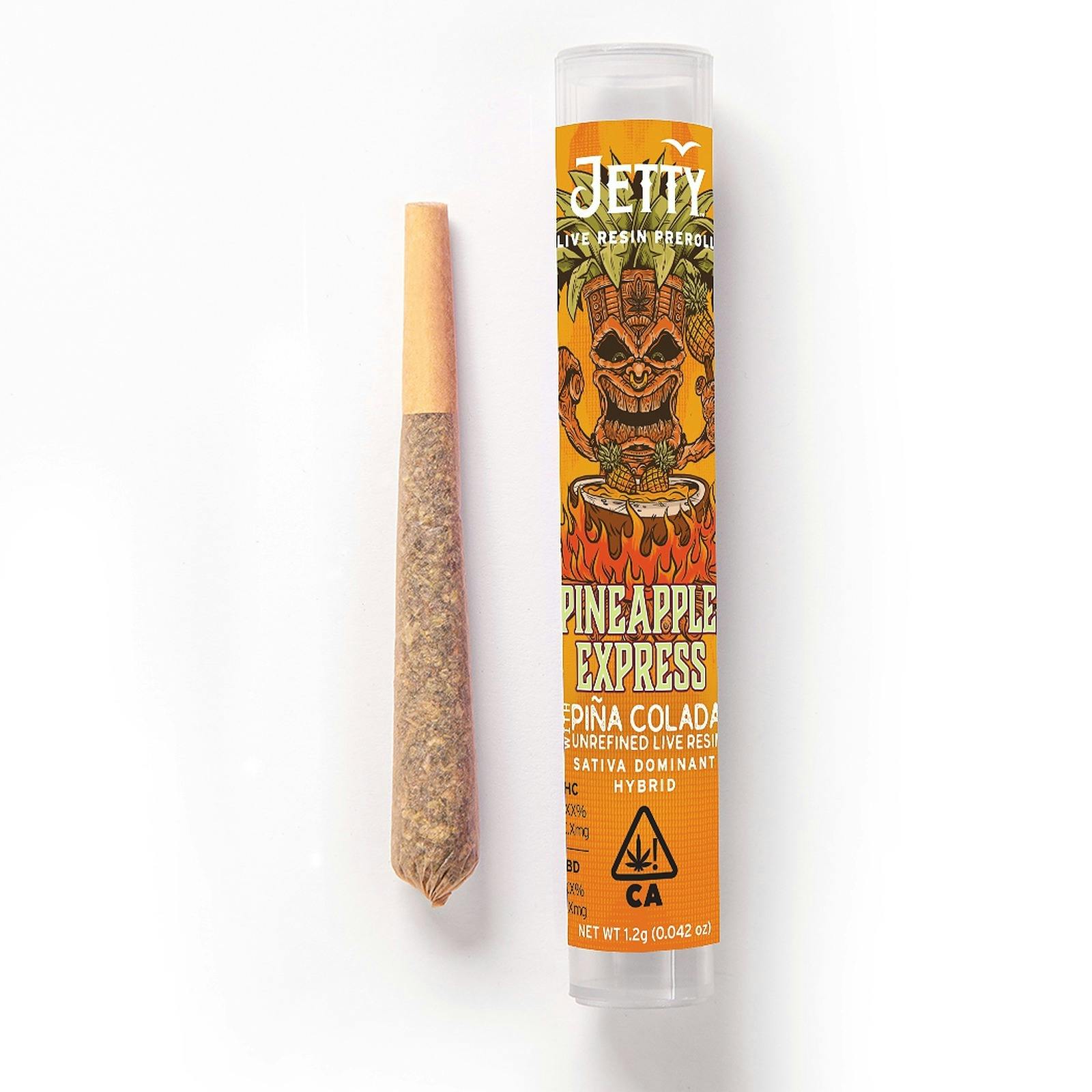 Jetty Extracts Pineapple Express x Piña Colada UNREFINED Live Resin