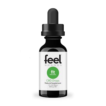 Photo of Feel Fit™ 500mg CBD Tincture (30ml) - Natural Flavor