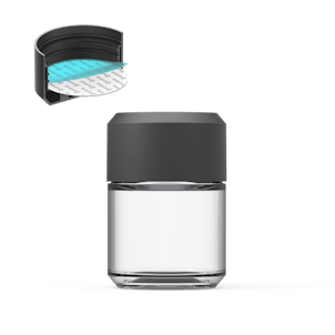 Photo of Statera™ Glass Jar with Humidity Control