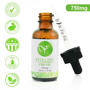 Photo of 750mg CBD Tincture w/ Great Mint Flavor | Organic | 0% THC | 3rd Party Tested