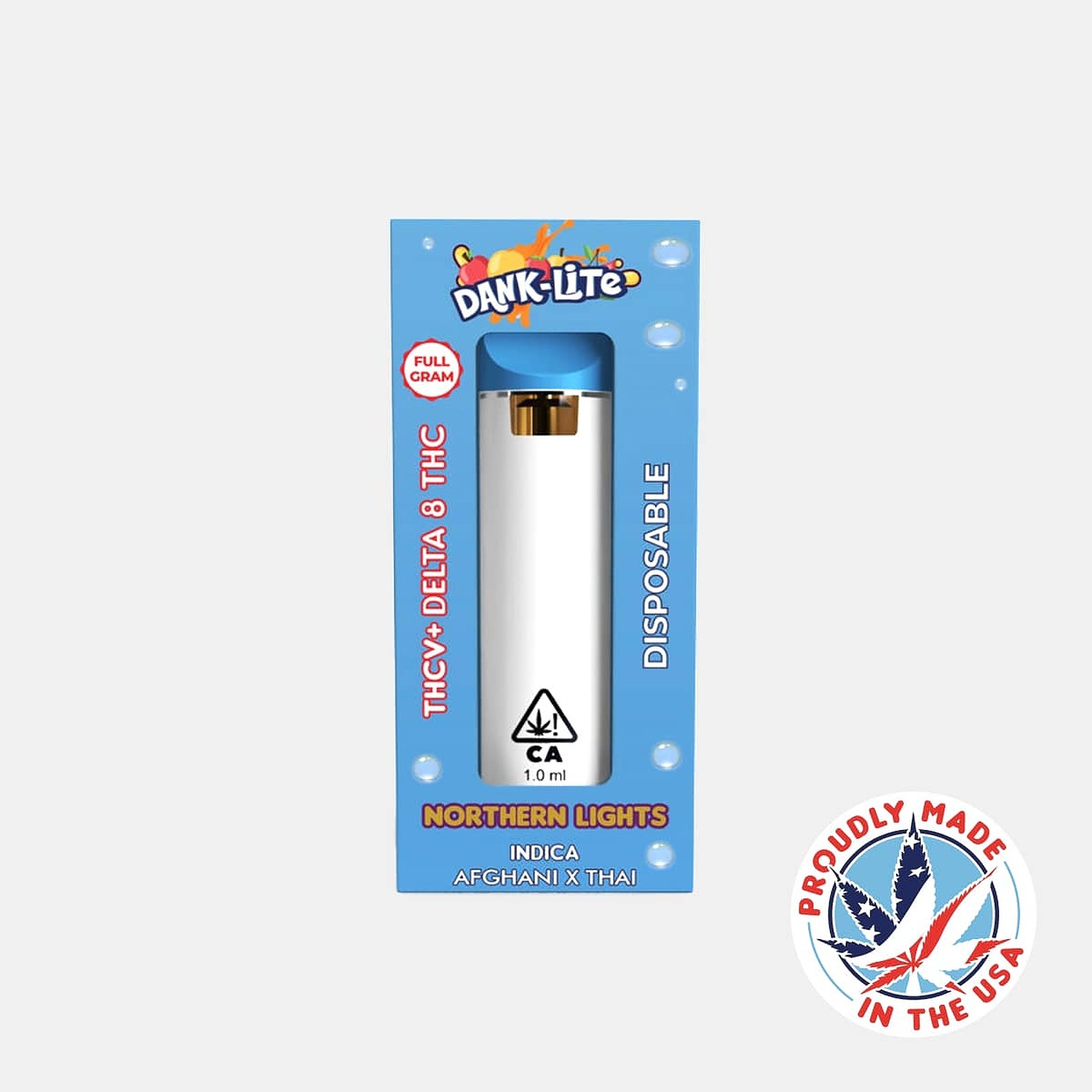 DankLite: THC-V Disposable Vape – Northern Lights (Indica) | Leafly