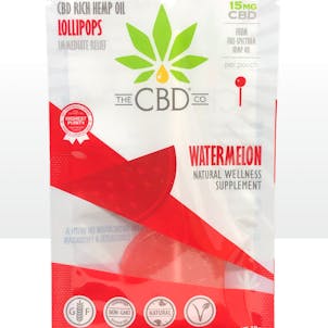 Photo of The CBD Co. Lollipop - Watermelon