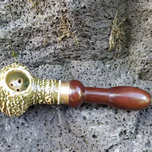 Photo of Hybrid Pipe w/Ceramic and Milo Wood (5 1/4 in, 13.5 cm)