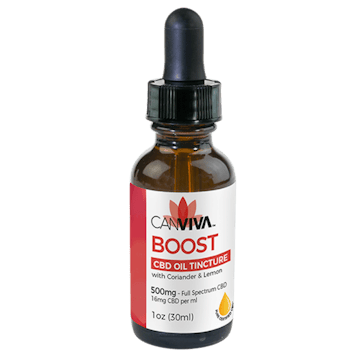 Photo of CANVIVA - BOOST CBD Oil Tincture 500mg
