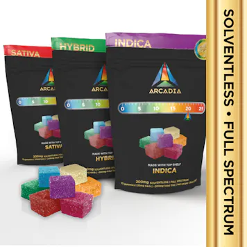 Photo of Solventless Sativa Gummies 200mg