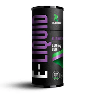 Photo of Reakiro Premium CBD E-liquid Blueberry 100 mg - 10ml