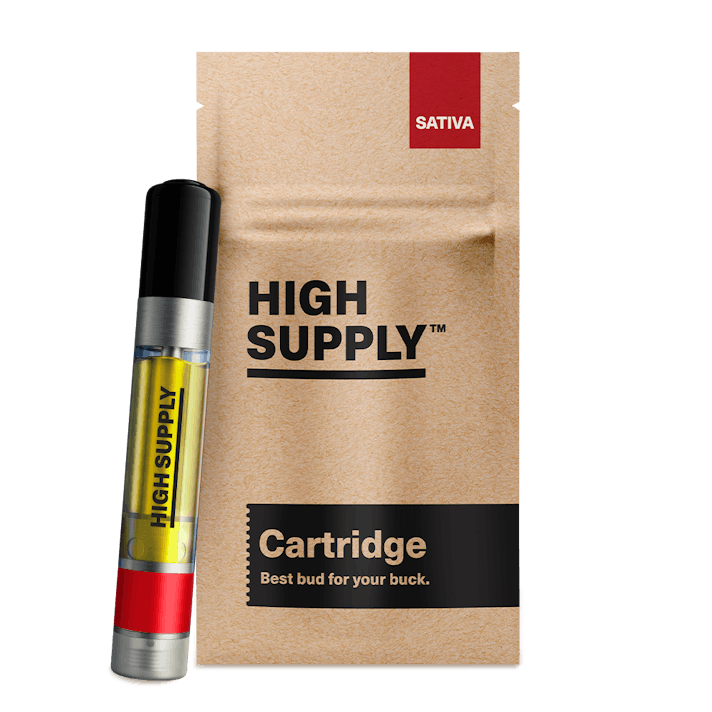 High Supply: Citrus Solstice Sativa Vape Cartridge 1g | Leafly