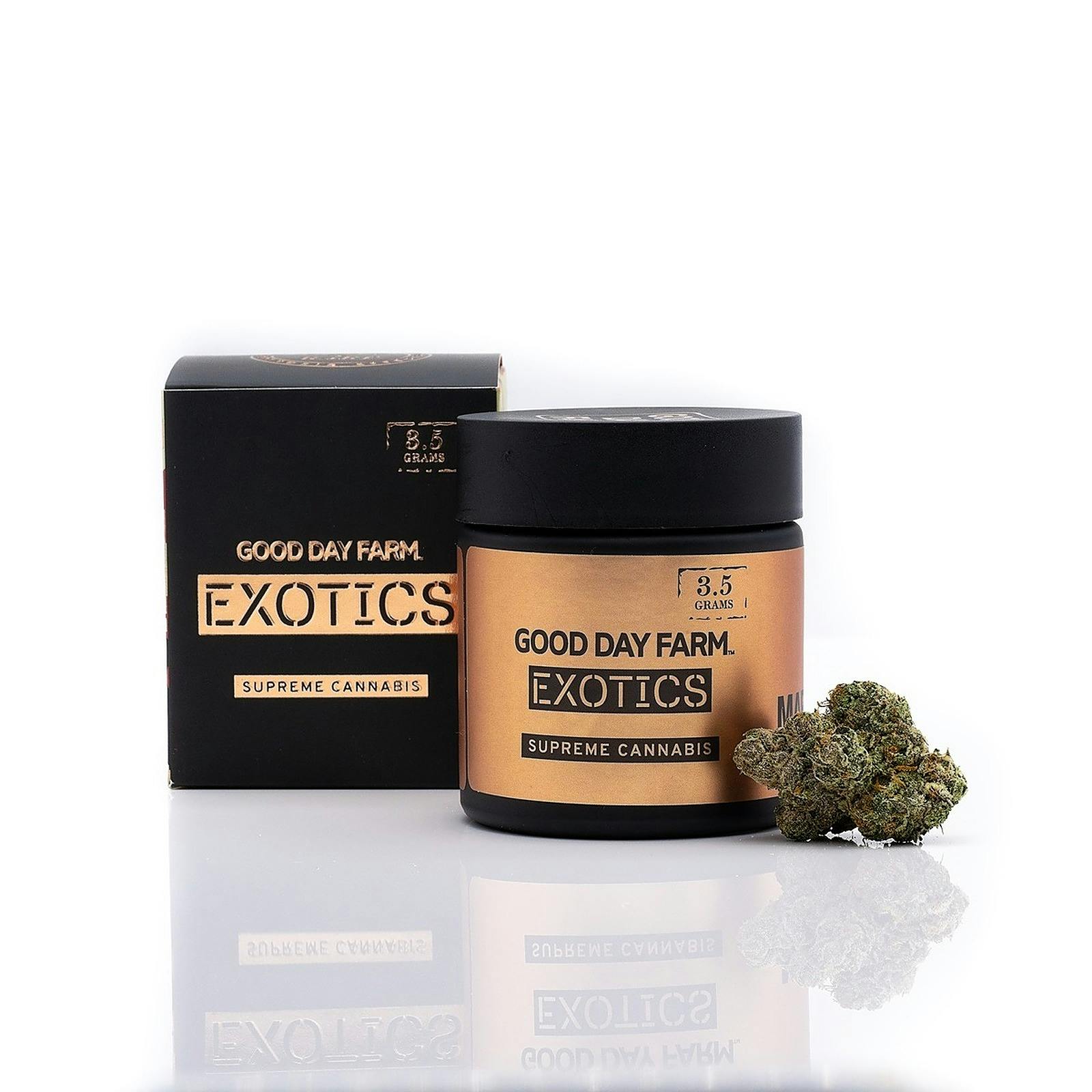 Good Day Farm Good Day Farm Coka Exotics Flower 3.5g Leafly