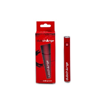 Photo of 510 Thread Vaporizer Battery - 900 mAh DubCharge V3 (RED)