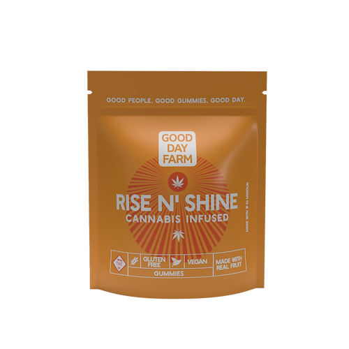 Good Day Farm: Good Day Farm: Rise N' Shine | Classic Gummies | 10pk | 100mg | Leafly