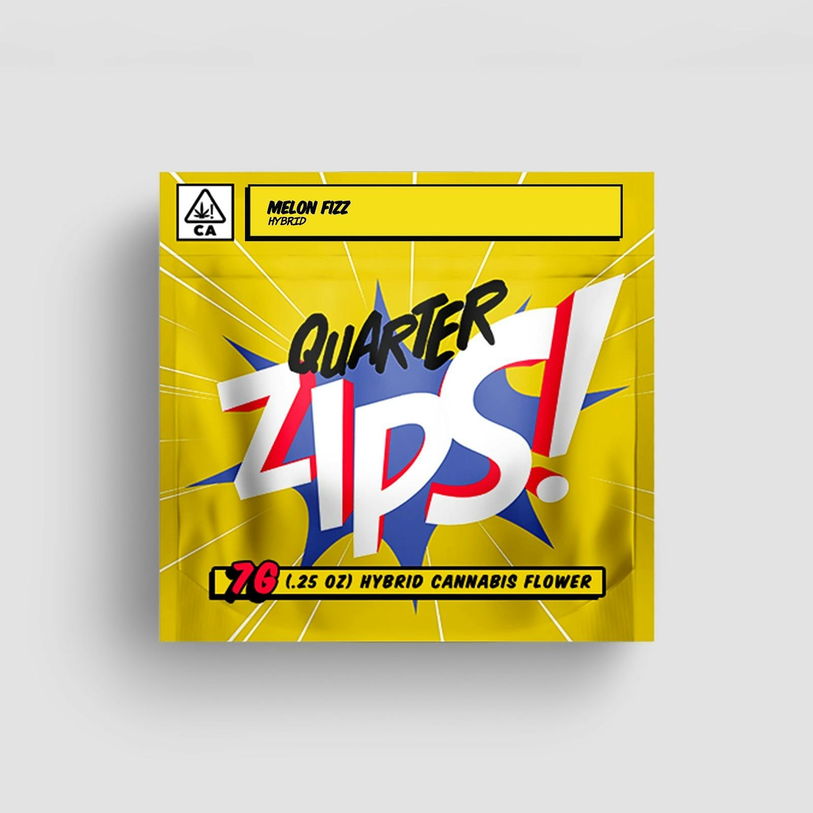 Zips! Melon Fizz Greenhouse Hybrid (7g) Leafly