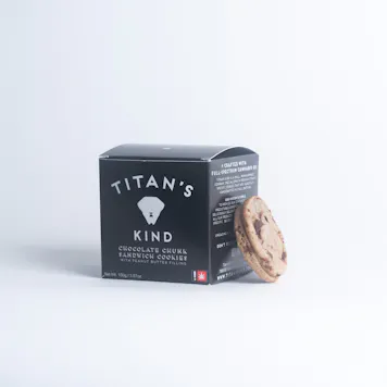 Photo of Chocolate Chunk Sandwich Cookies with Peanut Butter Filling