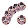 Product image for 100 KOSHER KUSH Shatter 0.5 Gram Shatter Medical Collective Rx Labels Stickers 1" CS-018