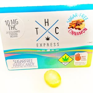 Photo of Cinnamon SugarFree Hard Candies 10mg Single
