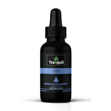 Photo of Tranquil Store Bubbalicious Blueberry CBD Premium Oil Drop