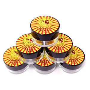 Photo of 25 Khalifa Kush Shatter Labels Oil Wax Crafts 1G 5ML Acrylic Jars AJ-022