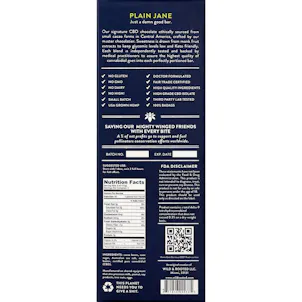 Photo of CBD CHOCOLATE – PLAIN JANE 120mg