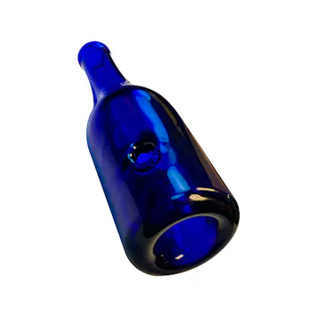 Photo of American Glass Bottle Chillum – Blue