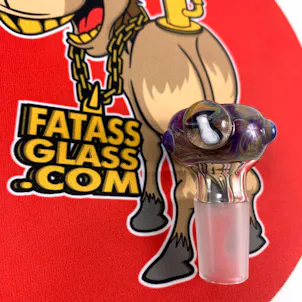 Photo of Mushroom Milli Bong Slide by Messy Glass