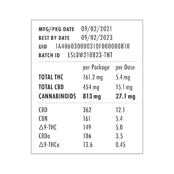 Photo of Lady Benbow CBN Tincture