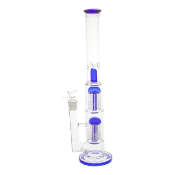 Photo of Straight Twin Tree Perc Bong - 16in