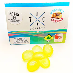 Photo of Cinnamon SugarFree Hard Candies 60mg 6-pack