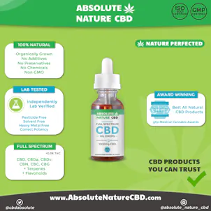 Photo of Full Spectrum 1000mg CBD Oil Tincture – 30ml