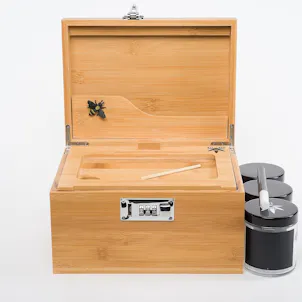 Photo of Stash Box - Large Bzz Box with Artist Designed Elephant