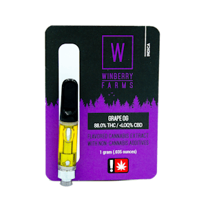 Photo of Grape OG Distillate Cartridge 1g