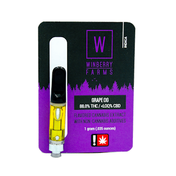 Photo of Grape OG Distillate Cartridge 1g
