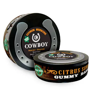 Photo of Cowboy Gummy Barrels - Sugar Free Citrus Sunrise